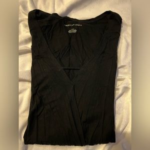 american eagle v neck top